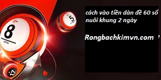 Hướng dẫn cách vào tiền dàn đề 60 số nuôi khung 2 ngày